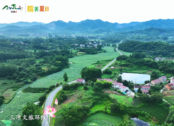 【舒城文旅】夏日長(zhǎng)晝書(shū)，又到一年賞荷時(shí)，文翁研學(xué)旅游小鎮(zhèn)的滿(mǎn)池荷花，正醞釀著一場(chǎng)與你的相遇